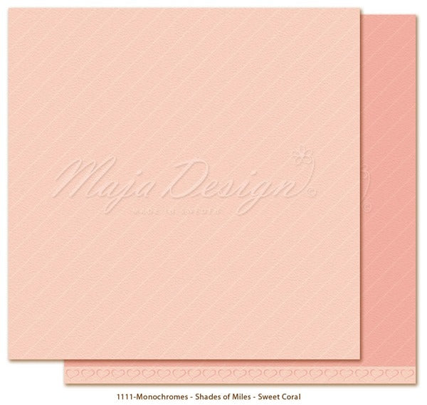 Maja Design - Monochromes - Shades of Miles - Sweet Coral