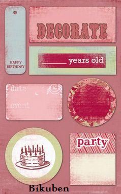 Fancy "Party": Assortment Card