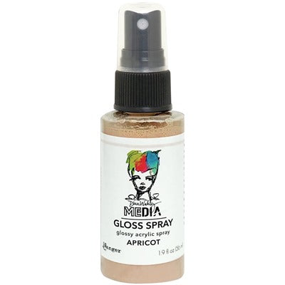 Dina Wakley Media - Gloss Spray - Apricot
