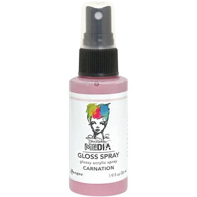 Dina Wakley Media - Gloss Spray - Carnation