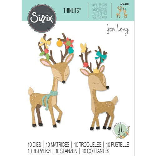 Sizzix - Thinlits - Christmas Deer