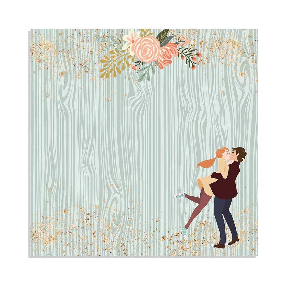 Stamperia - Love Story - Lovers   - 12 x 12"