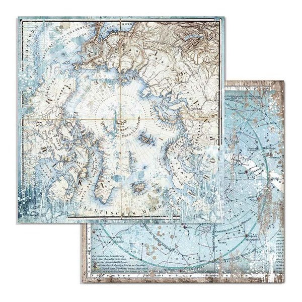 Stamperia - Arctic Antarctic - Arctic  - 12 x 12"