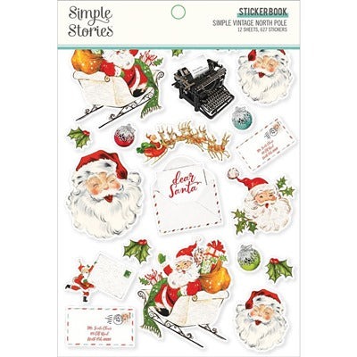 Simple Stories - Simple Vintage North Pole - Sticker Book