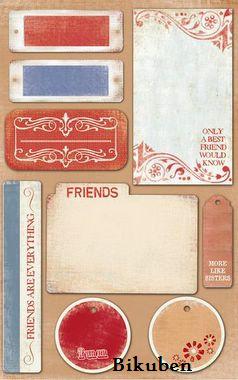 Bright "Girlfriends": Assortment Card