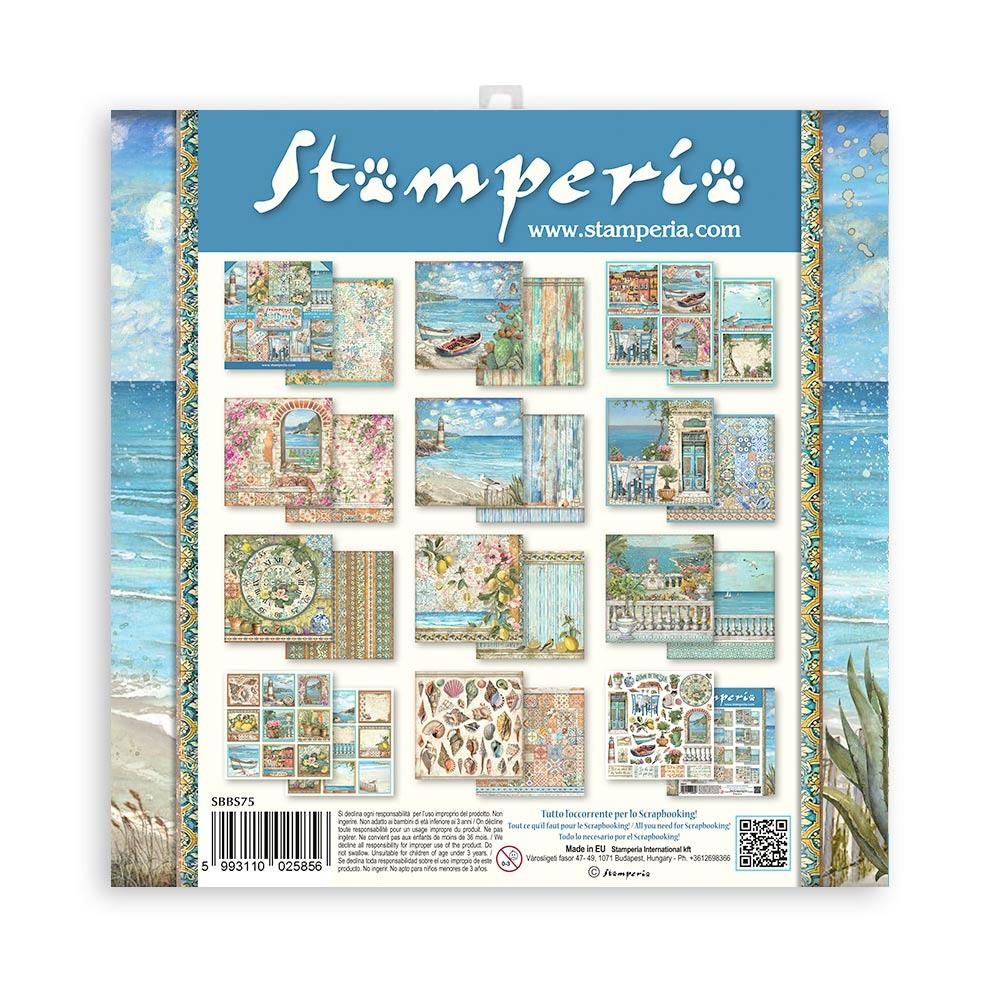 Stamperia - Blue Dream  - Paper Pad - 8 x 8"