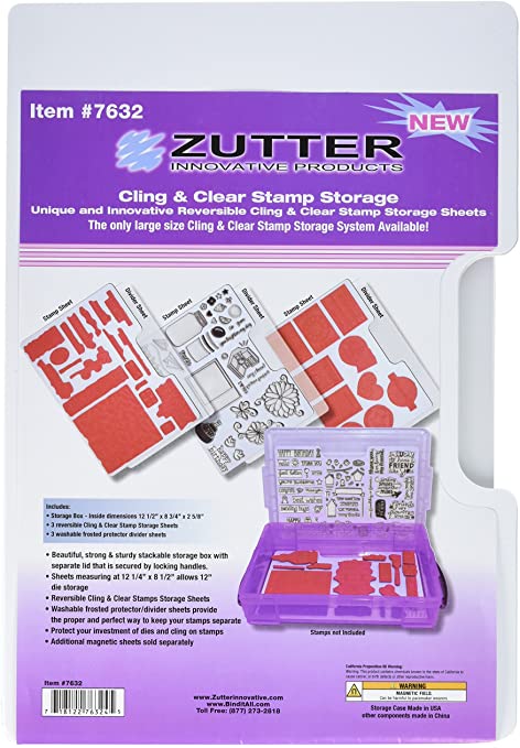 Zutter - Cling & Clear Stamp Sheets