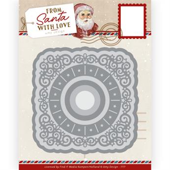 Amy Design - Dies - From Santa with love - Ribbon Frame