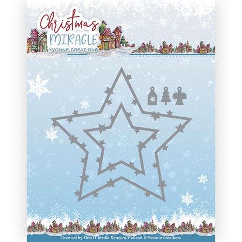 Yvonne Creations - Christmas Miracle - Star Decorations
