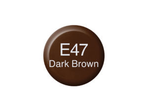 Copic Various Ink - Dark Brown - E47 - Refill - 12 ml