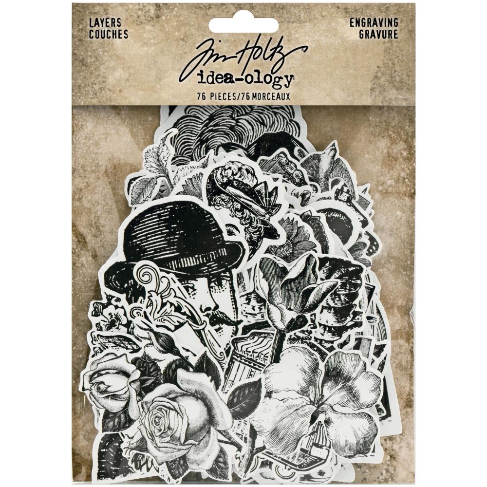 Tim Holtz - Ideaology - Layers - Engraving