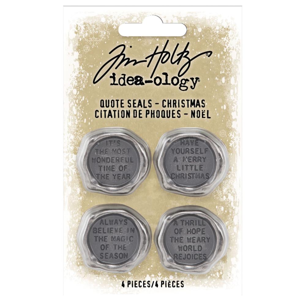Tim Holtz - Idea-Ology Christmas 2021 - Quote Seals