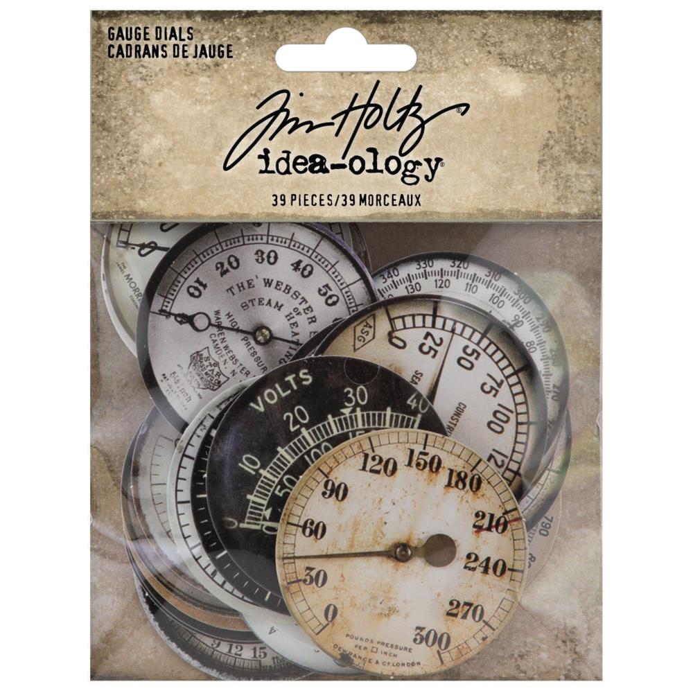 Tim Holtz - Idea-ology - Vår 2022 - Gauge Dials