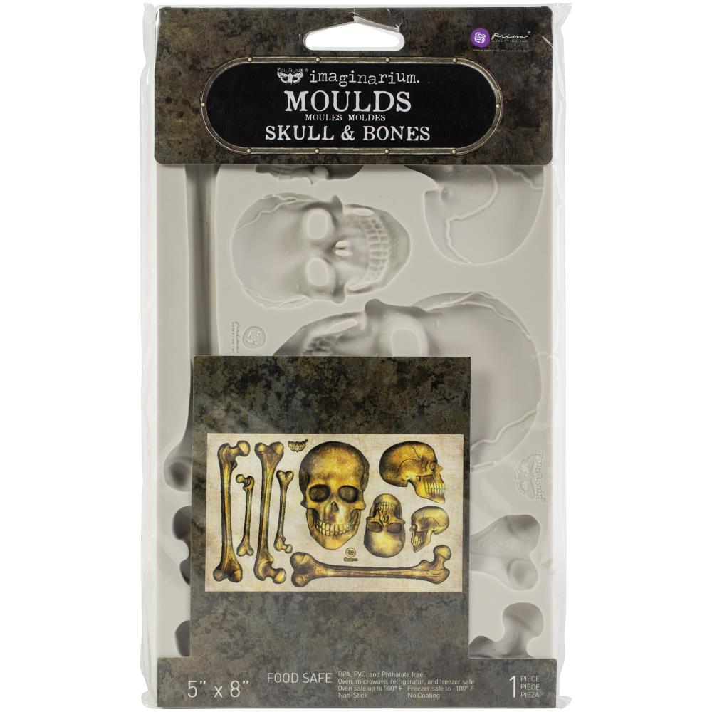 Prima - Finnabair Decor Mould - Skull & Bones