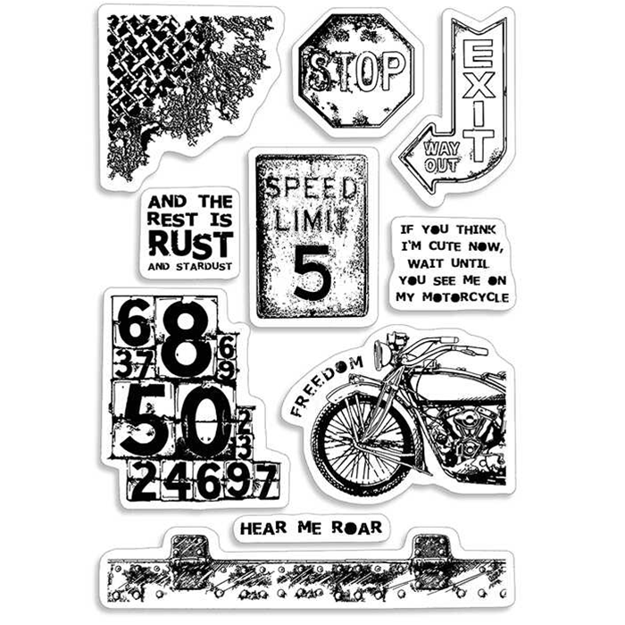 Ciao Bella - Collateral Rust - Clear Stamps - Speed Limit