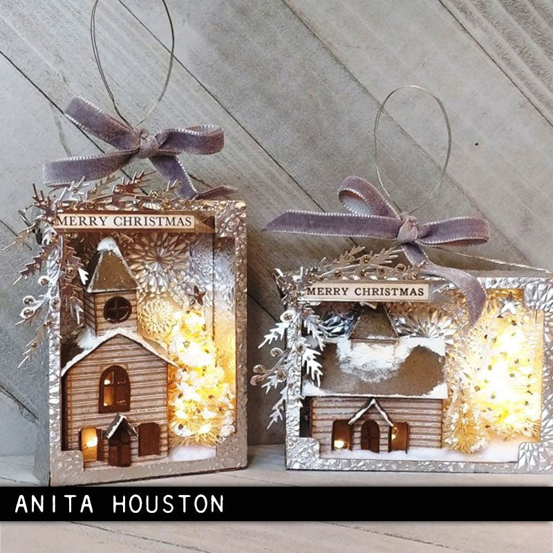 Sizzix - Tim Holtz Alterations - Thinlits - Tiny Paper Village 2