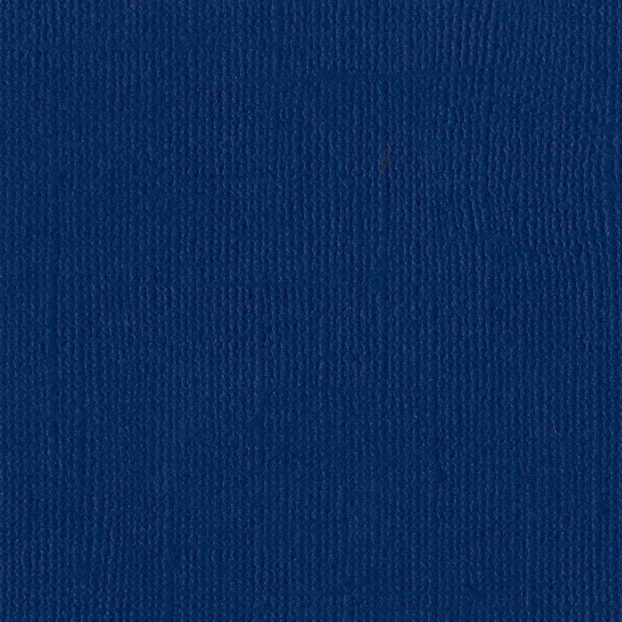 Bazzill Canvas 12 x 12 Arctic blå kartong