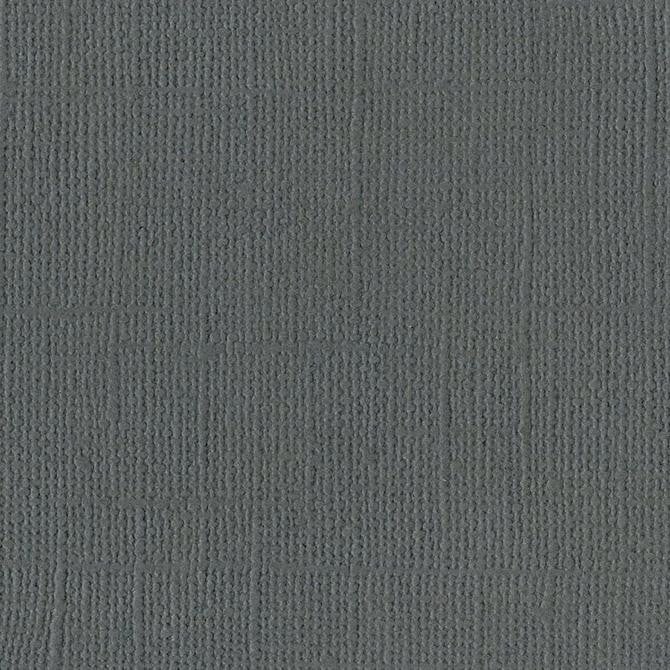 Bazzill - Canvas - Ash 12x12" grå kartong