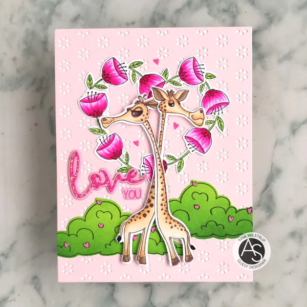 Alex Syberia Designs - Clear stamps - Giraffe-ic Friends