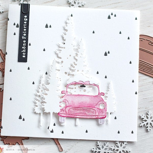 Alexandra Renke - Dies - Car with Snow and Presents