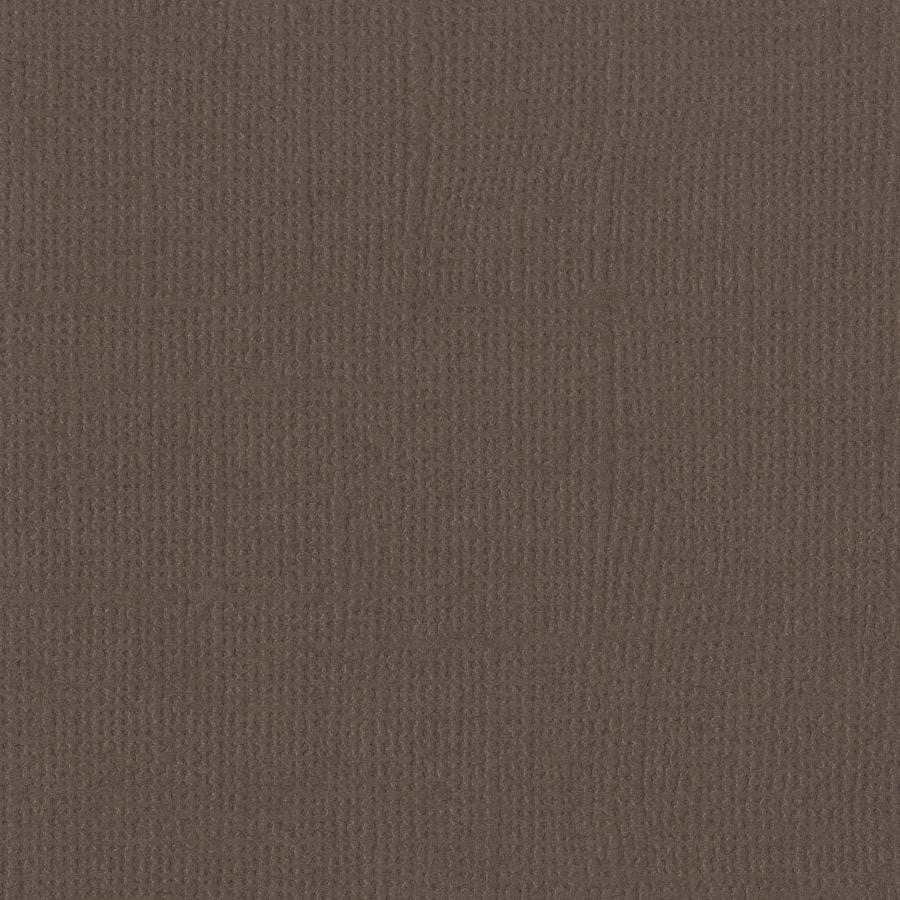 Bazzill - Canvas - Bark 12x12" brun kartong