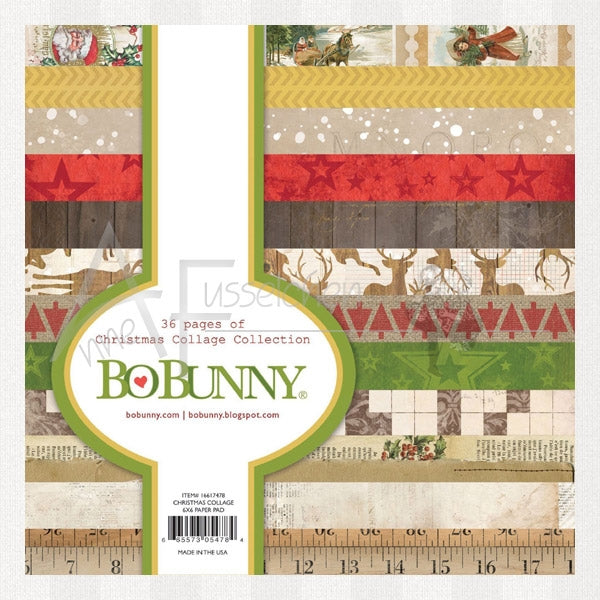 BoBunny - Christmas Collage - 6x6" Paper Pad