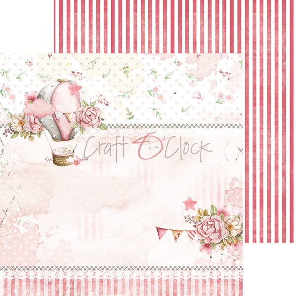Craft O'Clock - Oh, Girl! - Paper Pack -  8 x 8"