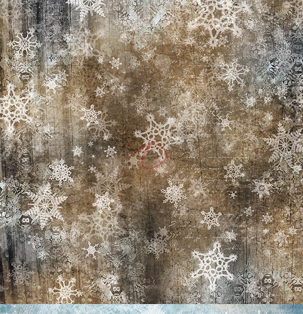 Craft O'Clock - Snowy Winterland - 01 -  12 x 12"