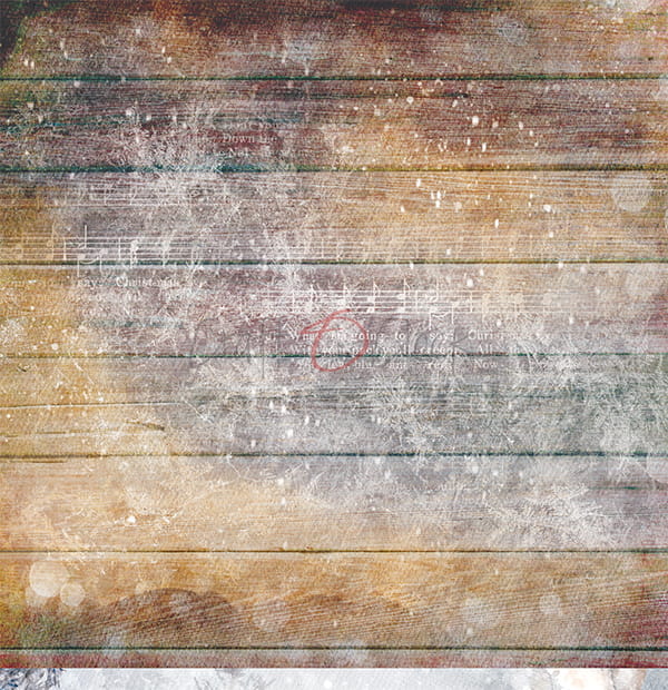 Craft O'Clock - Snowy Winterland - 03 -  12 x 12"