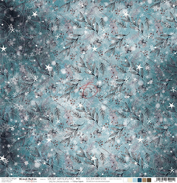 Craft O'Clock - Snowy Winterland - 05 -  12 x 12"