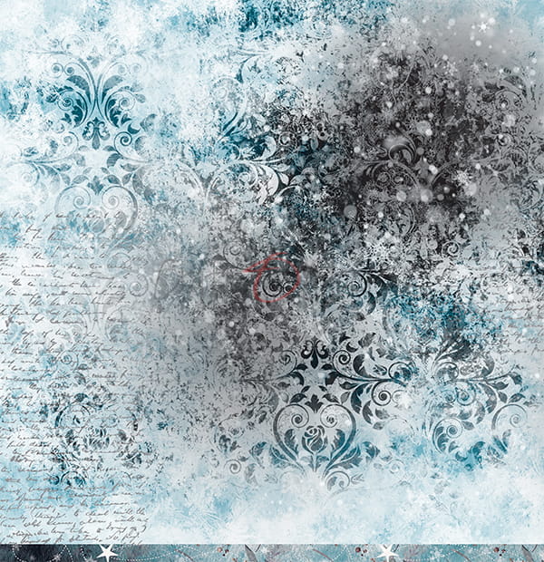 Craft O'Clock - Snowy Winterland - 05 -  12 x 12"