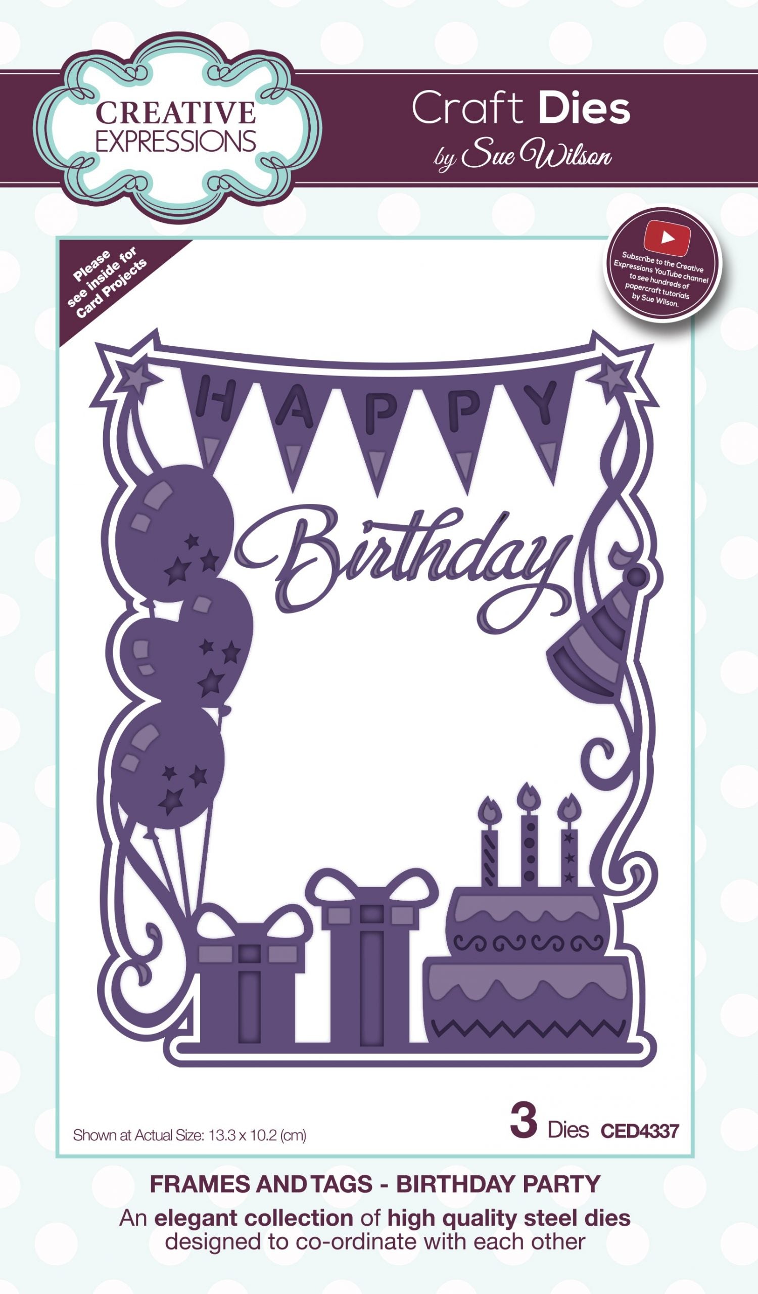 Creative Expression - Frames and Tags - Birthday Party
