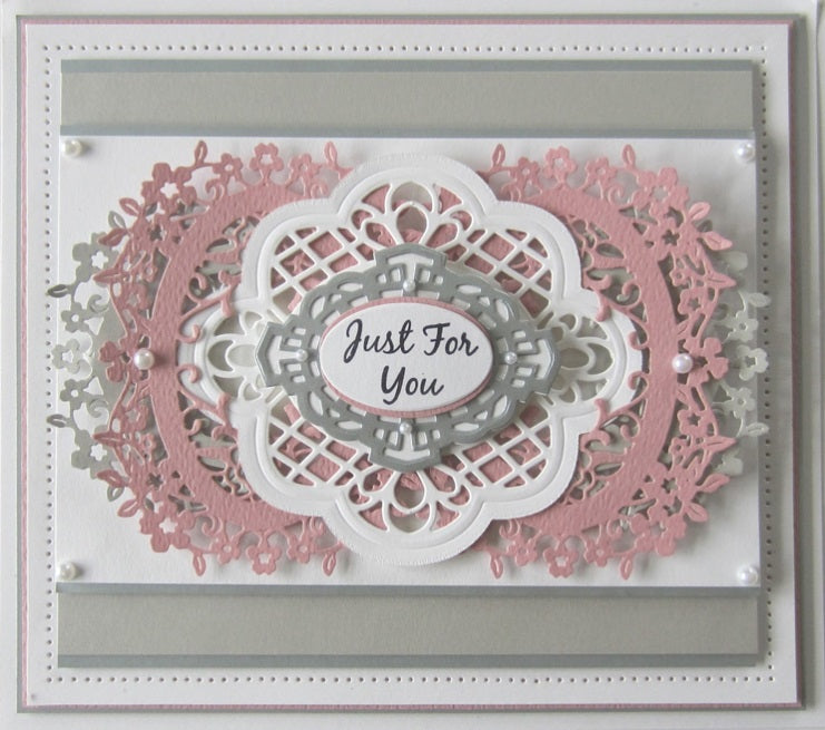 Creative Expressions - Frames and Tags - Rose Oval Dies