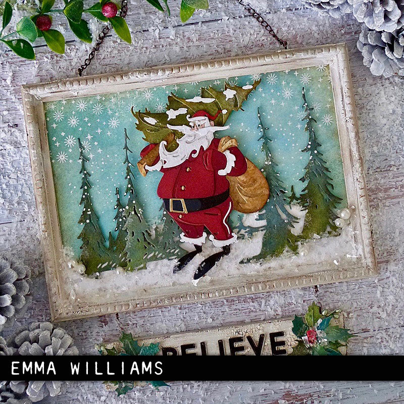 Sizzix - Tim Holtz Alterations - Thinlits - Tall Pines