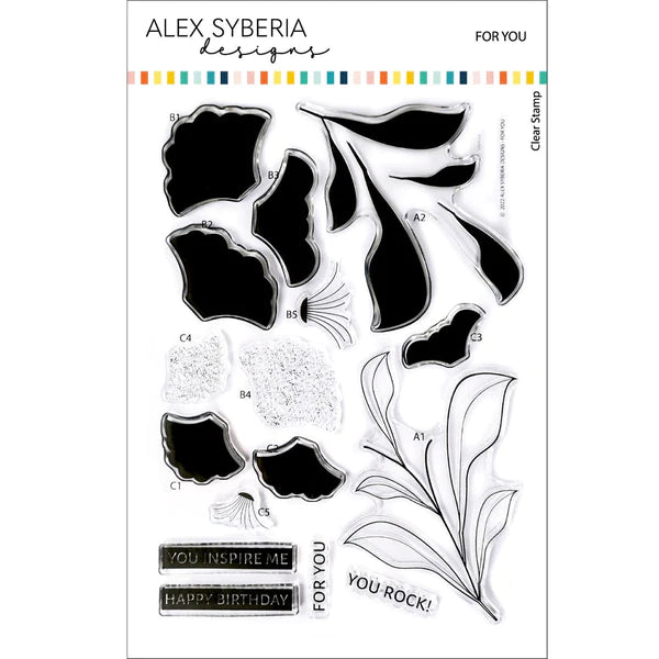 Alex Syberia Designs - Clear stamps - For you
