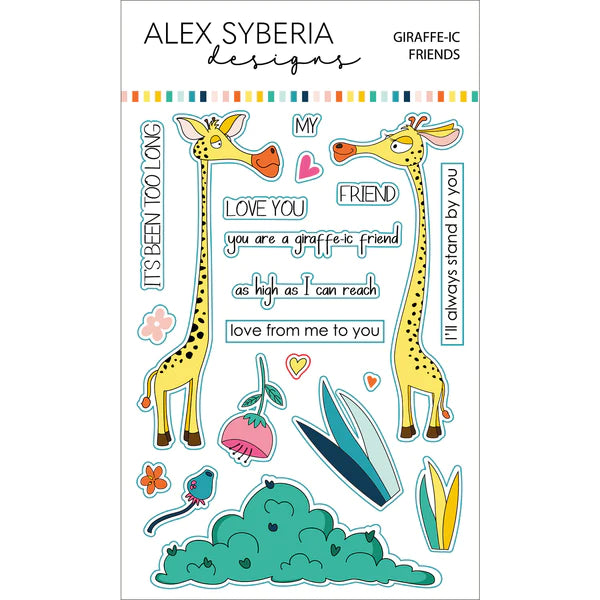 Alex Syberia Designs - Dies - Giraffe-ic