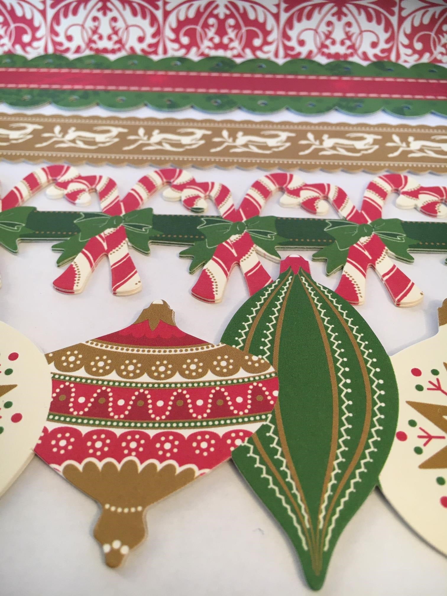 Anna Griffin - Holiday traditions - Die Cut Borders Ormanent