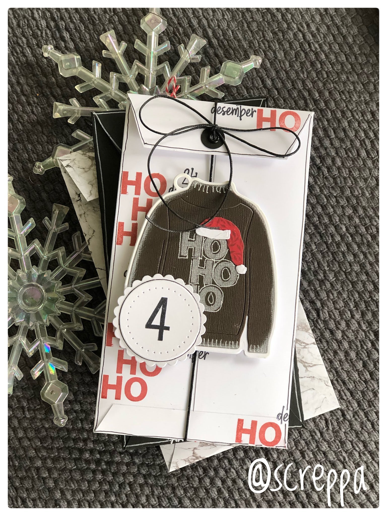 Papirdesign - Dies - Øgly julegenser