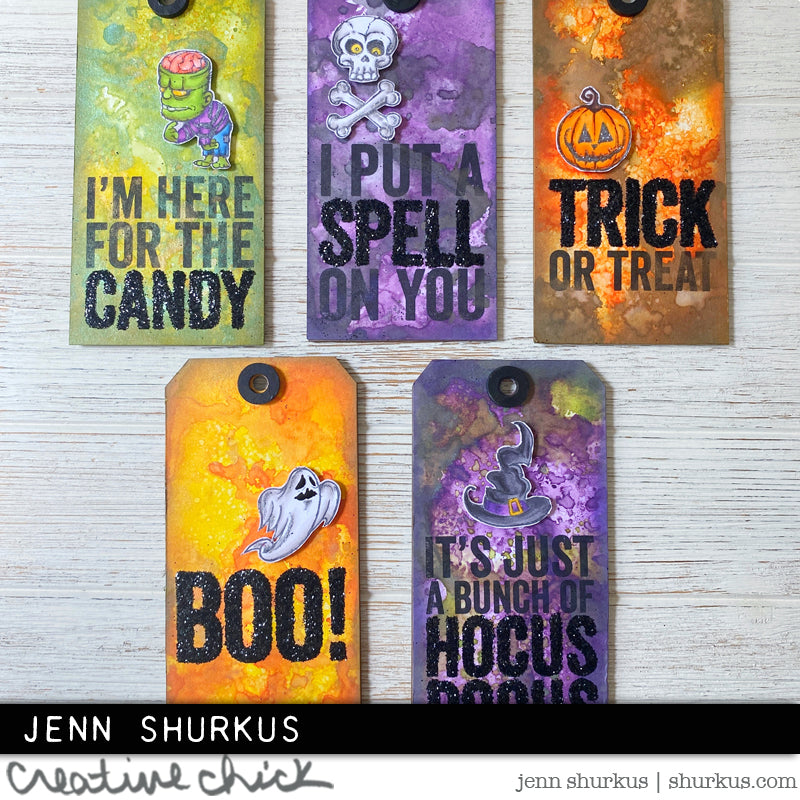 Tim Holtz Collection - Cling Stamps - Bold frights