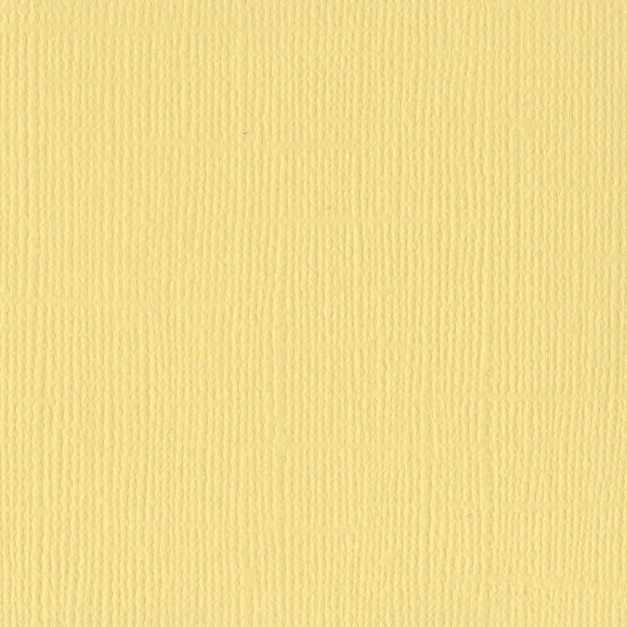 Bazzill - Canvas - Lemonade 12x12"
