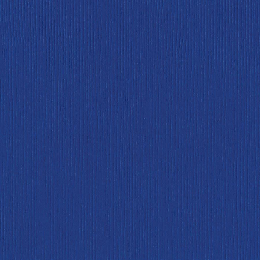 Bazzill Raw Silk 12 x 12 Mediterranean blå kartong