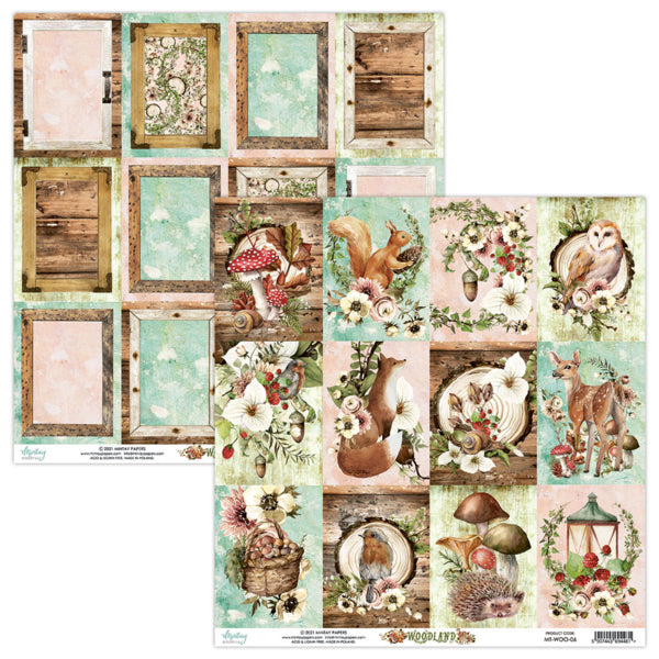 Mintay Papers - Woodland - Paper Pack  - 12 x 12"