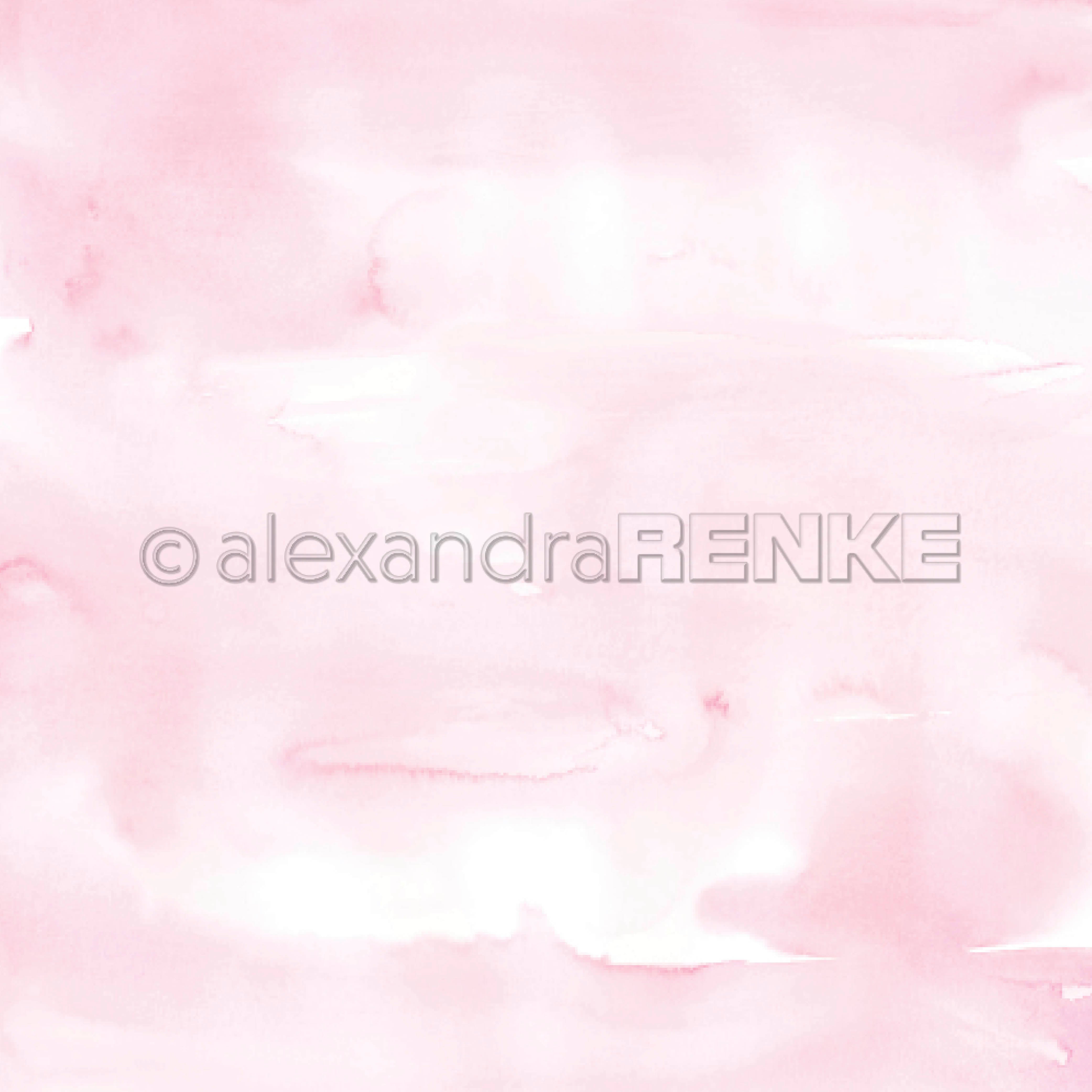 Alexandra Renke - Freestyle watercolor Sakura Pink - 12 x 12"