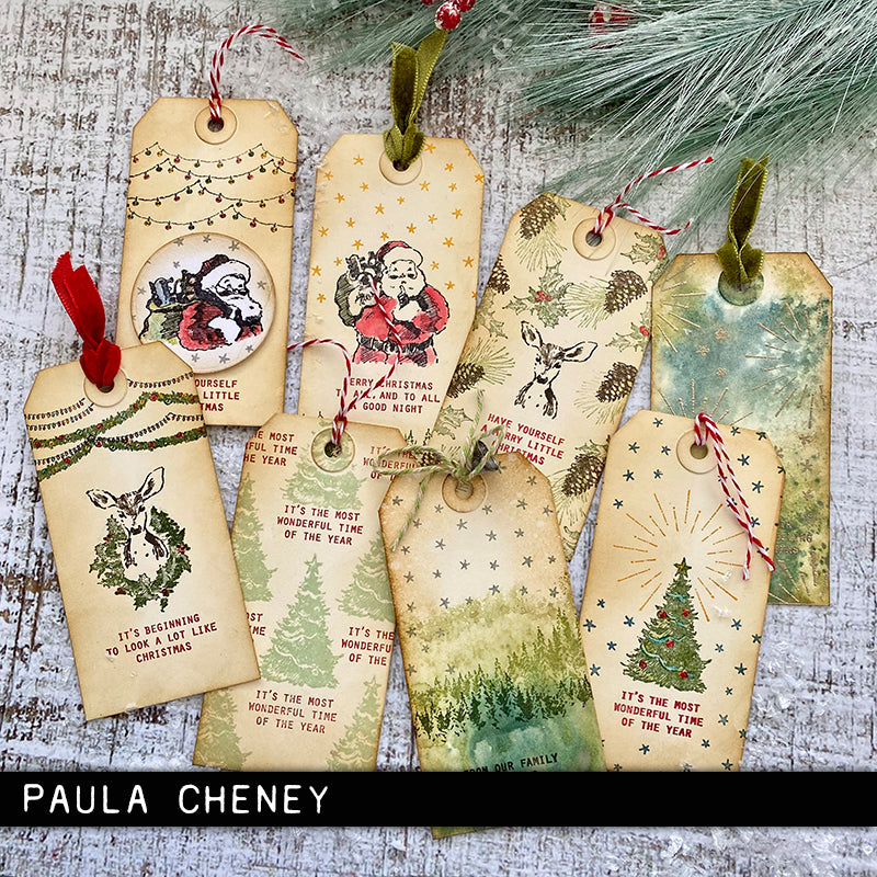 Tim Holtz Collection - Cling Stamps - Darling Christmas