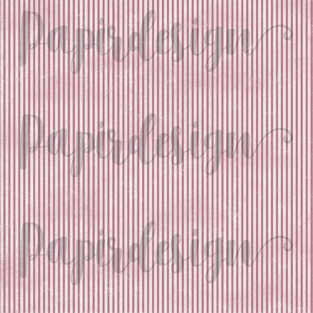 Papirdesign - Vårtegn - Sommerfugl, rosa  - 12 x 12"