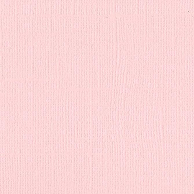 Bazzill Canvas 12 x 12 Petal Soft rosa kartong