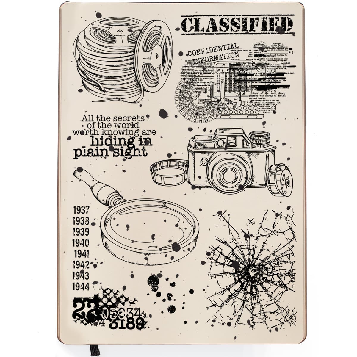 Ciao Bella - Clear Stamps - Classified
