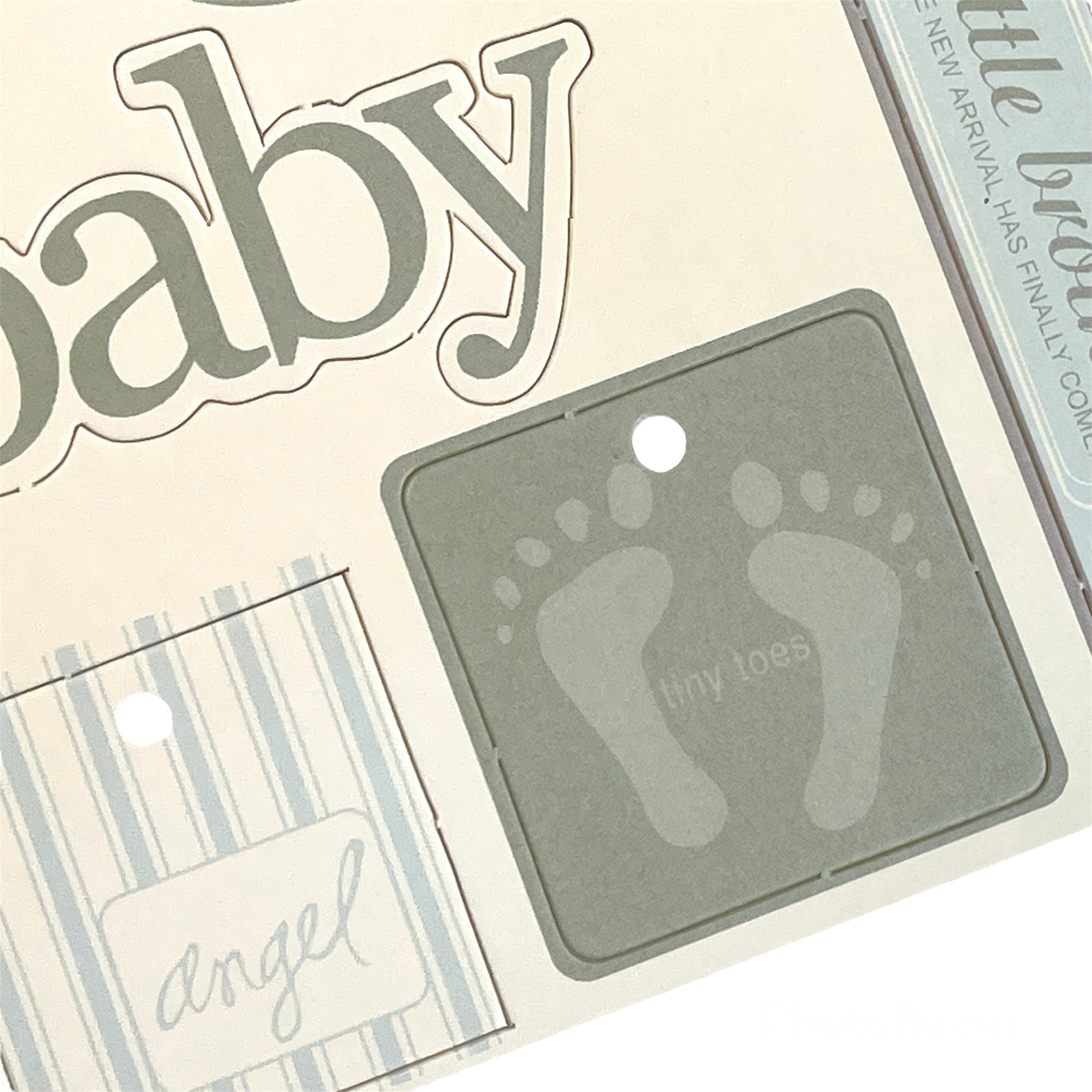 Heidi Swapp - Chipboard Tags - Baby