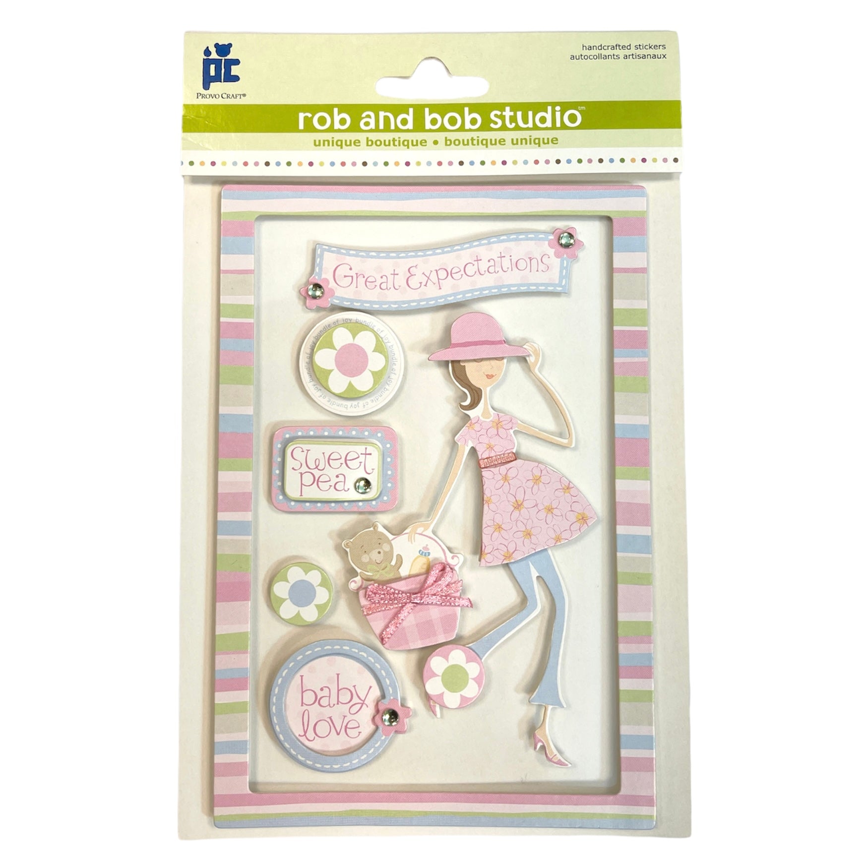 Provo Craft - Paper Stickers - Great Expectation