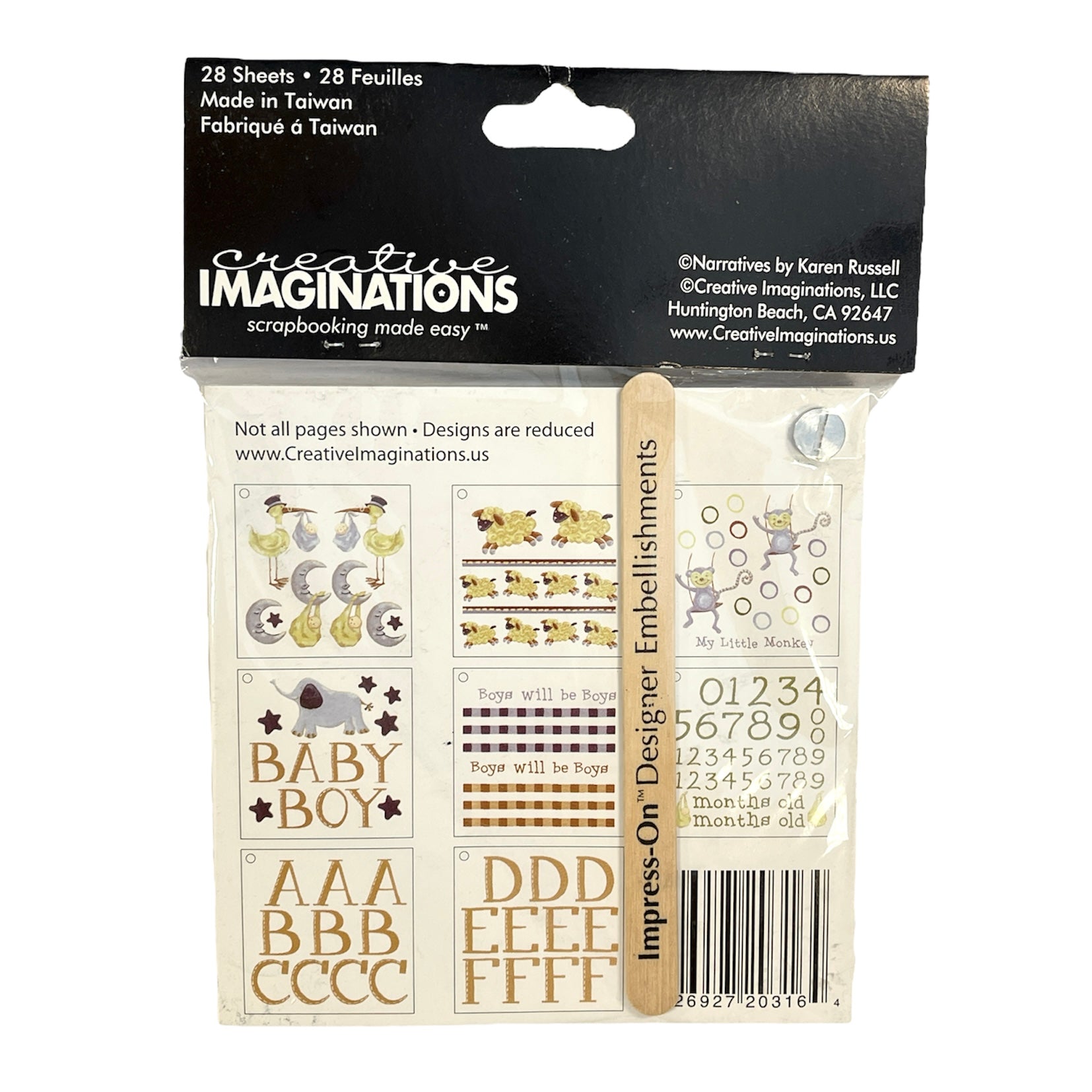 Creative Imaginations - Swatch Book - Baby